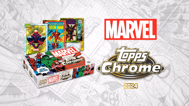 2024 TOPPS Chrome Marvel Trading Cards - Header