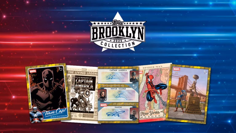 2026 TOPPS Brooklyn Collection Captain America Trading Cards - Header