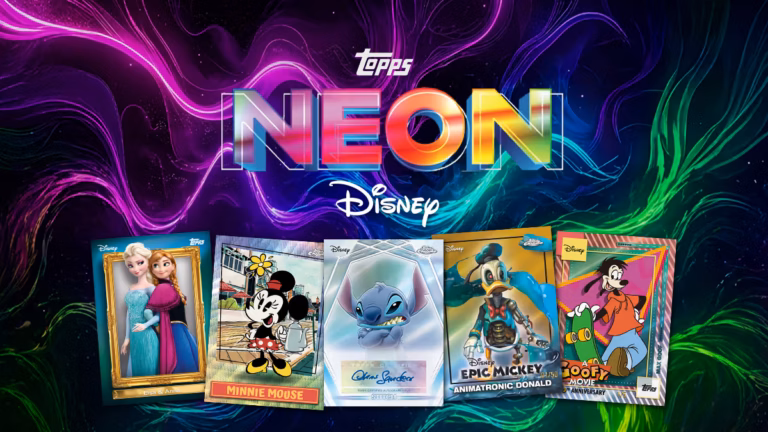 2026 TOPPS Disney Neon Trading Cards - Header