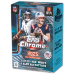 2025 TOPPS Chrome NFL Football Cards Blaster Box