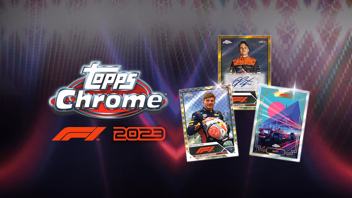 2023 TOPPS Chrome Formula 1 Racing Cards - Header