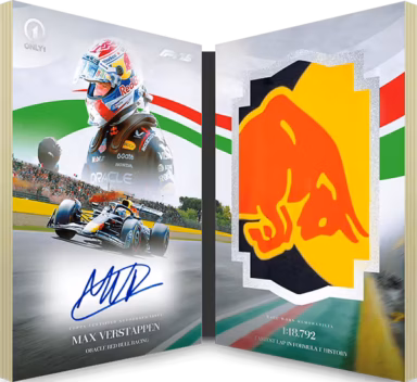 2025 TOPPS Eccellenza Formula 1 Racing Cards - Only 1 Autograph Relic Book - Max Verstappen