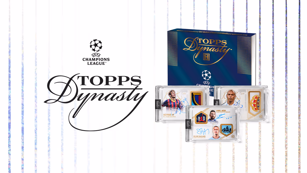 2022-23 TOPPS Dynasty UEFA Champions League Soccer Cards - Header