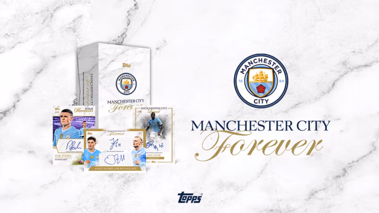 2023-24 TOPPS Forever Manchester City Soccer Cards - Header