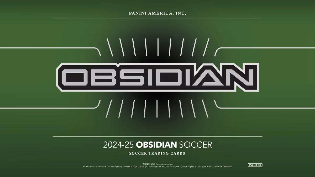 2024-25 PANINI Obsidian Soccer - Header