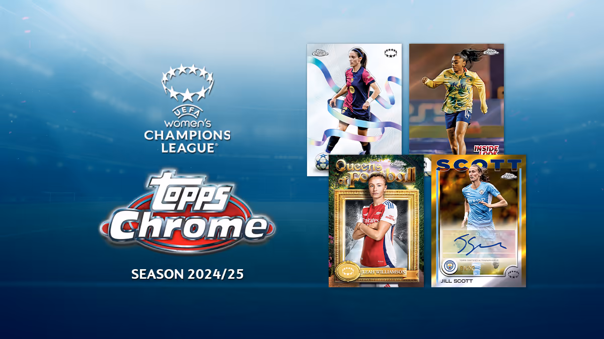 2024-25 TOPPS UEFA Women's Champions League Soccer Cards - Header