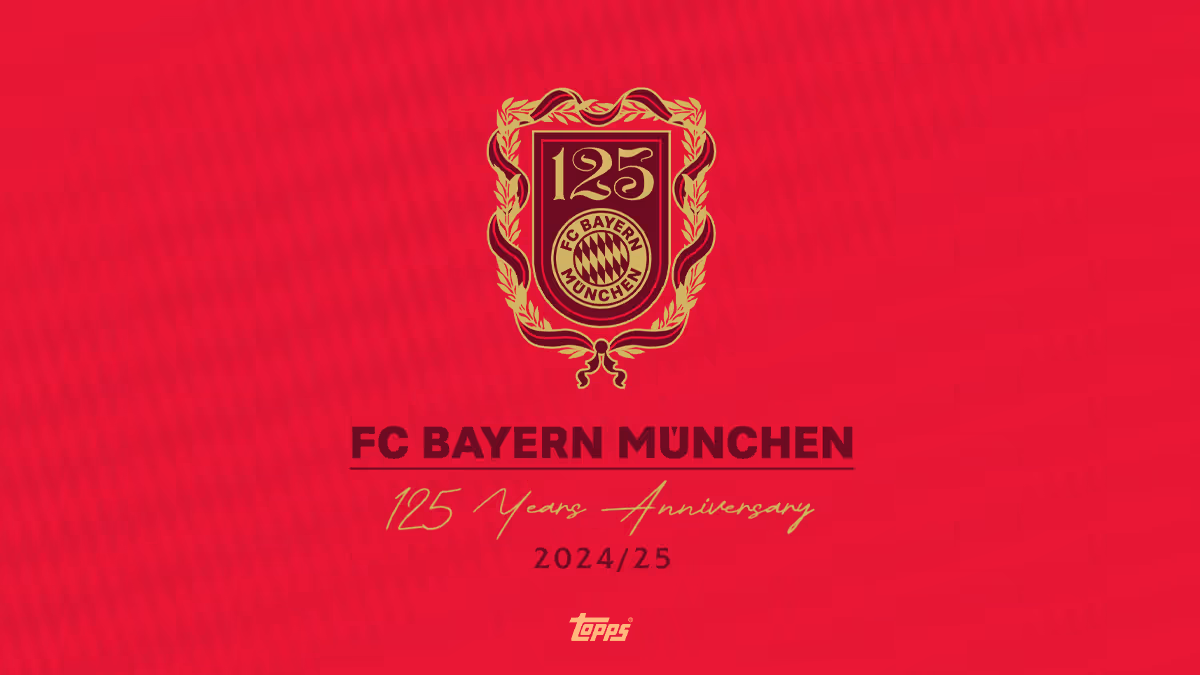 2024-25 TOPPS FC Bayern München 125 Years Anniversary Soccer Cards - Header