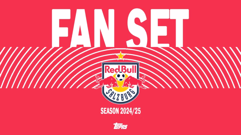 2024-25 TOPPS FC Red Bull Salzburg Official Fan Set Soccer Cards - Header
