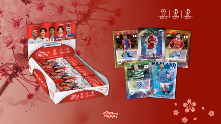 2024-25 TOPPS Japan Edition UEFA Club Competitions Soccer Cards - Header