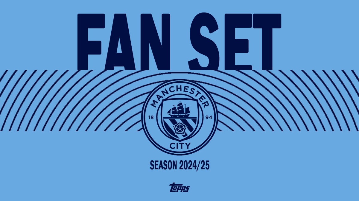 2024-25 TOPPS Manchester City FC Official Fan Set Soccer Cards - Header