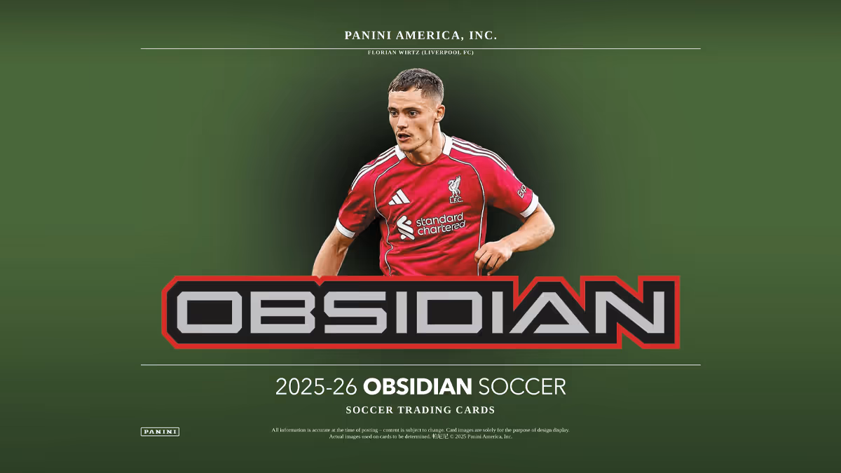 2025-26 PANINI Obsidian Soccer Cards - Header