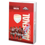 2025-26 TOPPS Chrome Arsenal Soccer Cards Box