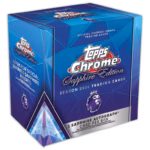 2025-26 TOPPS Chrome Sapphire Edition Premier League Soccer Cards Hobby Box