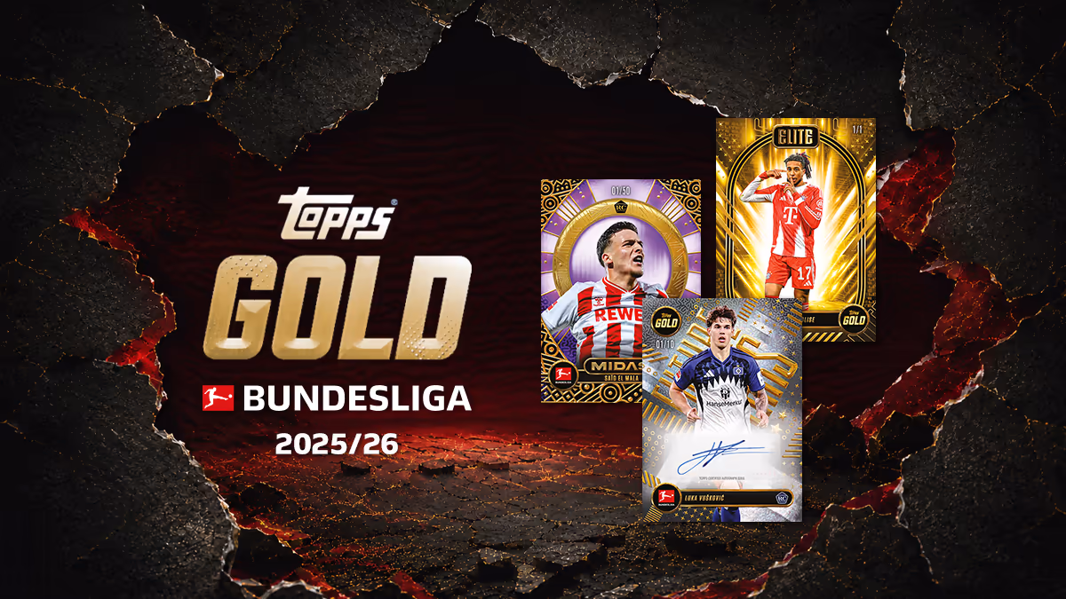 2025-26 TOPPS Gold Bundesliga Soccer Cards