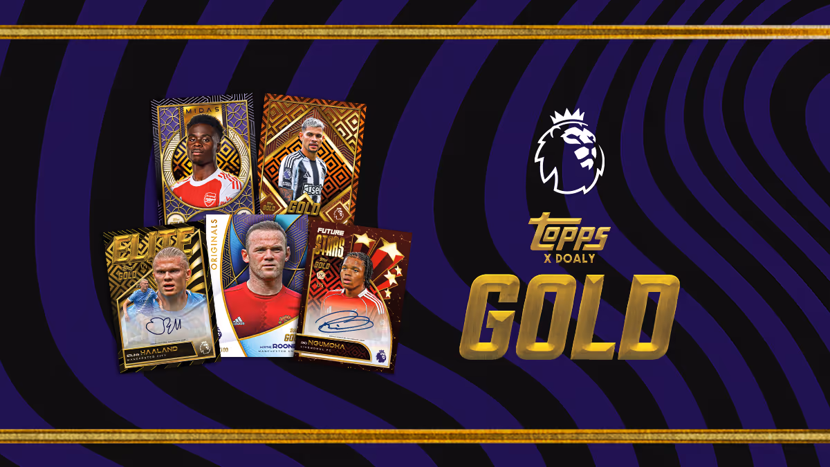 2025-26 TOPPS Gold Premier League Soccer Cards - Header