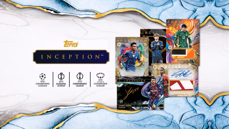 2025-26 TOPPS Inception UEFA Club Competitions Soccer Cards - Header
