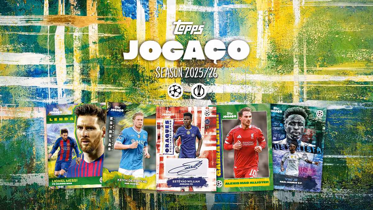 2025-26 TOPPS Jogaço UEFA Club Competitions Soccer Cards - Header