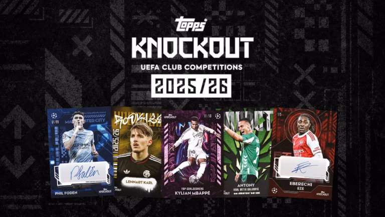 2025-26 TOPPS Knockout UEFA Club Competitions Soccer Cards - Header