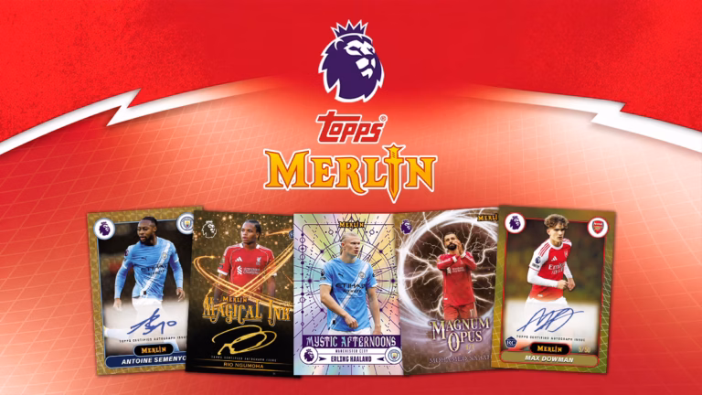 2025-26 TOPPS Merlin Premier League Soccer Cards - Header