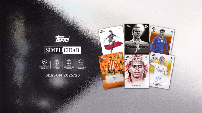 2025-26 TOPPS Simplicidad UEFA Club Competitions Soccer Cards - Header