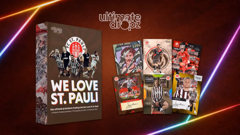 2025-26 ULTIMATE DROPZ We love St. Pauli Soccer Cards - Header