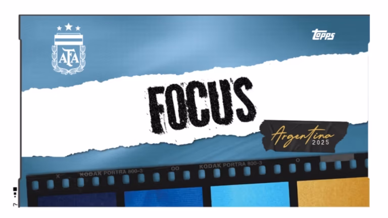 2025 TOPPS Focus Argentina Soccer Cards - Header