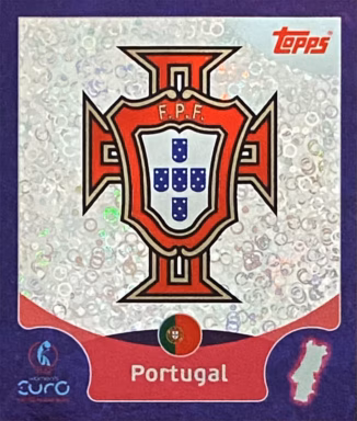TOPPS UEFA Women's Euro 2025 Sticker - Reach the Summit - Portugal