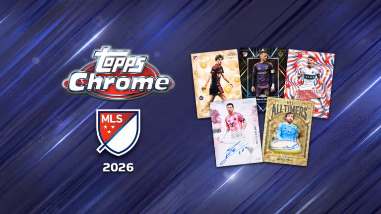 2026 TOPPS Chrome MLS Soccer Cards - Header