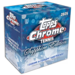 2025 TOPPS Chrome Sapphire Edition Tennis Cards Hobby Box