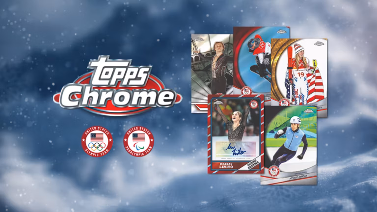 2026 TOPPS Chrome U.S. Winter Olympic & Paralympic Team Hopefuls Multisport Cards - Header