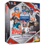 2026 TOPPS Flagship NFL Football Cards London Mega Box