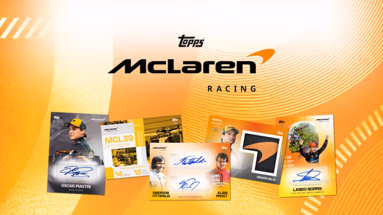 2025 TOPPS McLaren Racing Cards - Header
