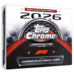 2026 TOPPS Chrome Formula 1 Racing Cards Logofractor Box