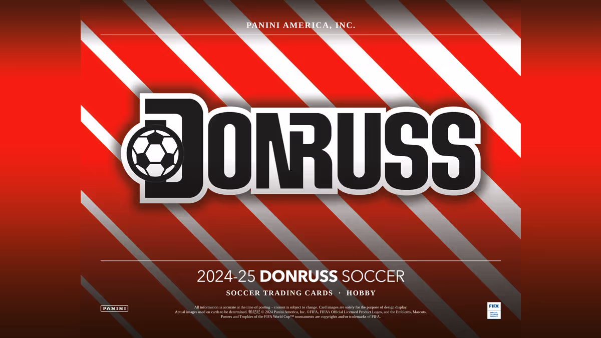 2024-25 PANINI Donruss Soccer Cards - Header