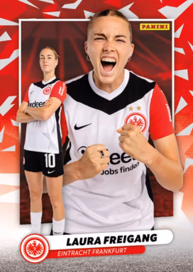 2024-25 PANINI Google Pixel Frauen Bundesliga Soccer Cards - Goalscoring Queens Insert Card - Laura Freigang