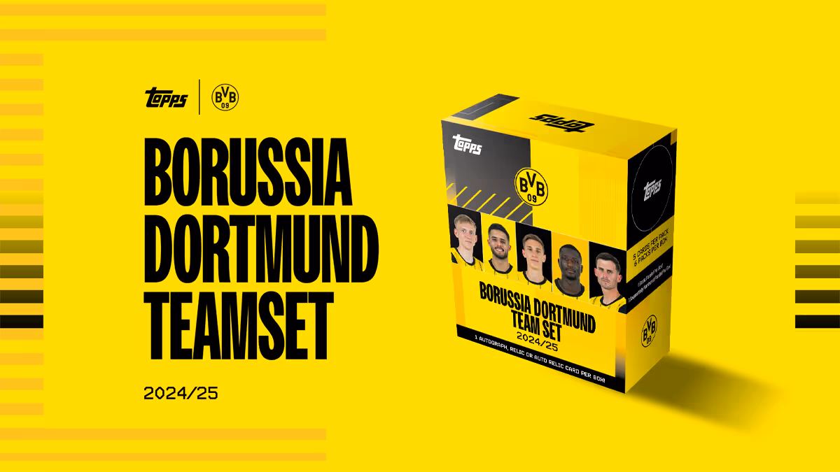 2024-25 TOPPS Borussia Dortmund Official Team Set Soccer Cards - Header