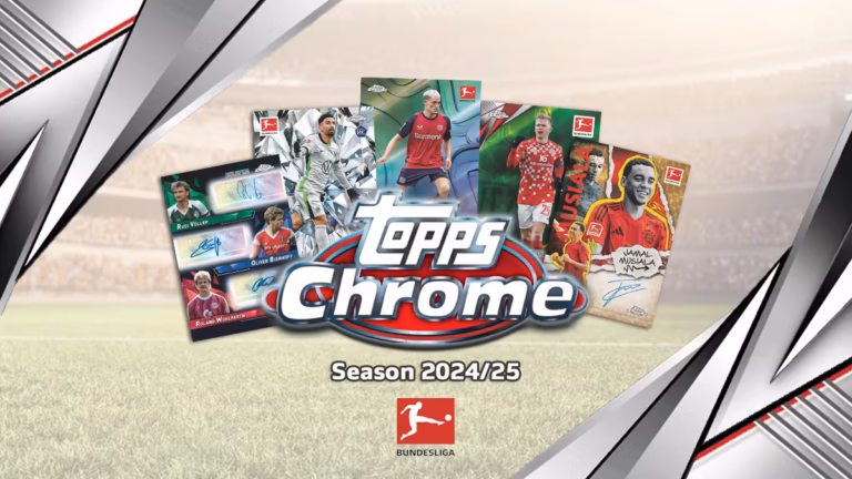 2024-25 TOPPS Chrome Bundesliga Soccer Cards - Header