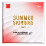 2024-25 TOPPS Summer Signings Bundesliga Soccer Cards Box