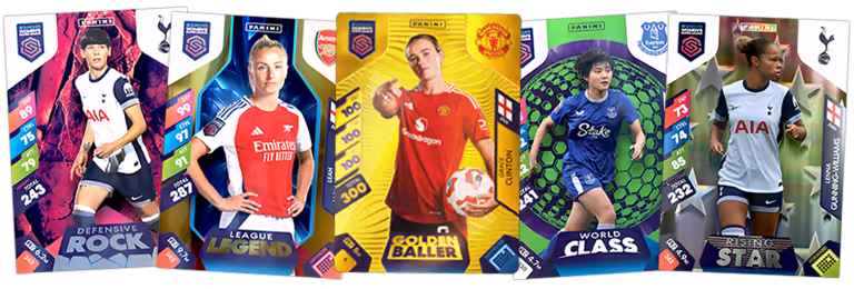 PANINI Barclays Women's Super League Adrenalyn XL 2025 Trading Card Game - Cards-Mix