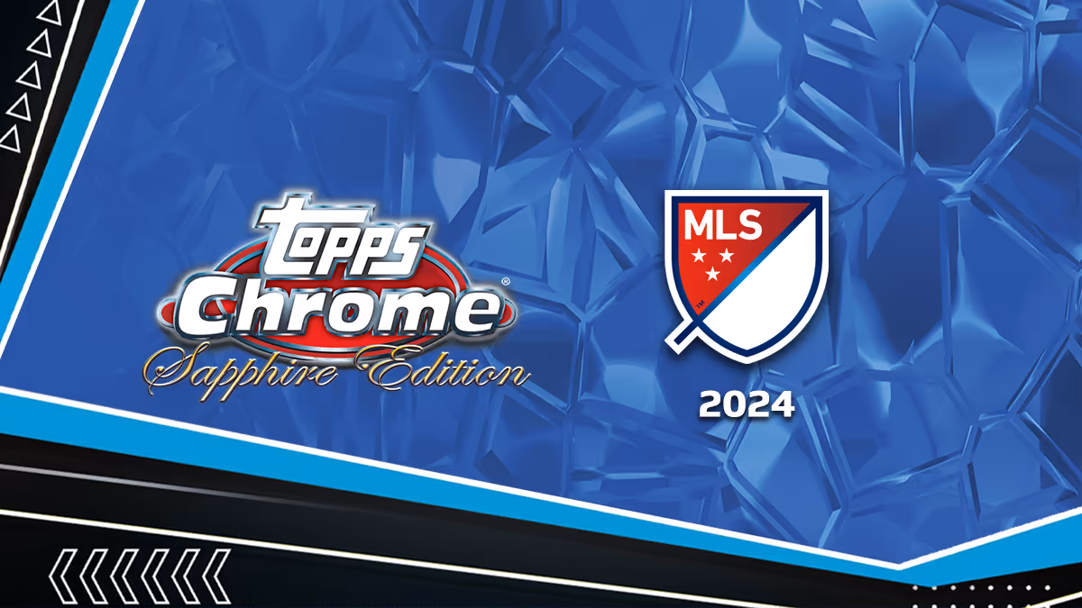 2024 TOPPS Chrome Sapphire Edition MLS Soccer Cards - Header