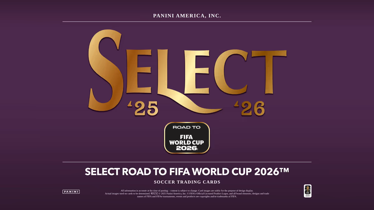 2025-26 PANINI Select Road to FIFA World Cup 2026 Soccer Cards