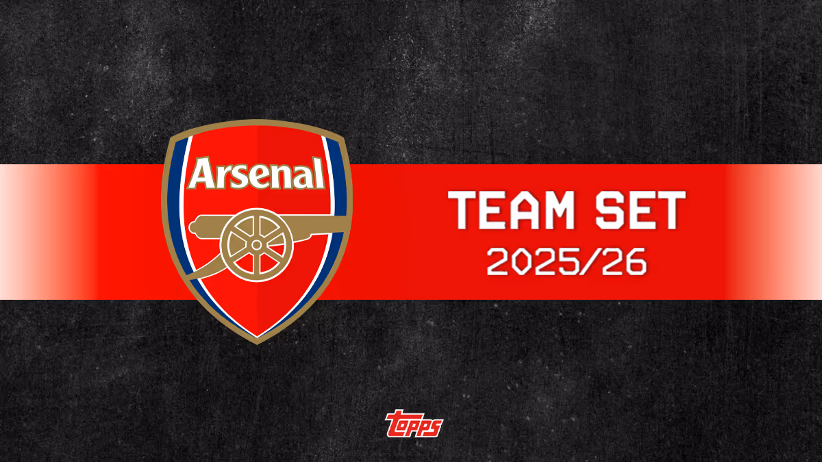 2025-26 TOPPS Arsenal FC Team Set Soccer Cards - Header