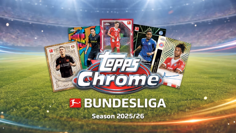 2025-26 TOPPS Chrome Bundesliga Soccer Cards - Header
