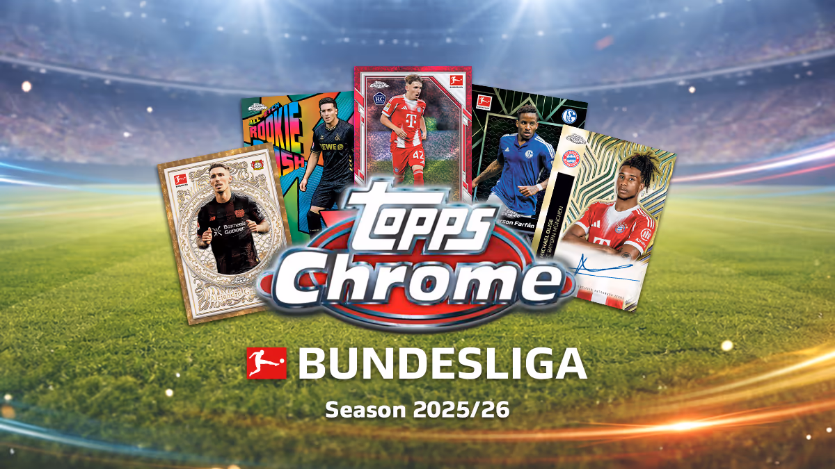 2025-26 TOPPS Chrome Bundesliga Soccer Cards - Header