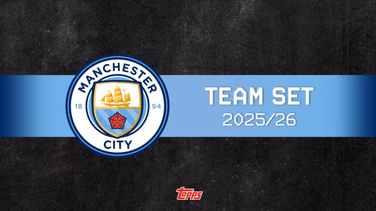 2025-26 Topps Manchester City Team Set Soccer Cards - Header