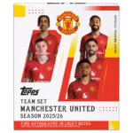 2025-26 TOPPS Manchester United Team Set Soccer Cards Box