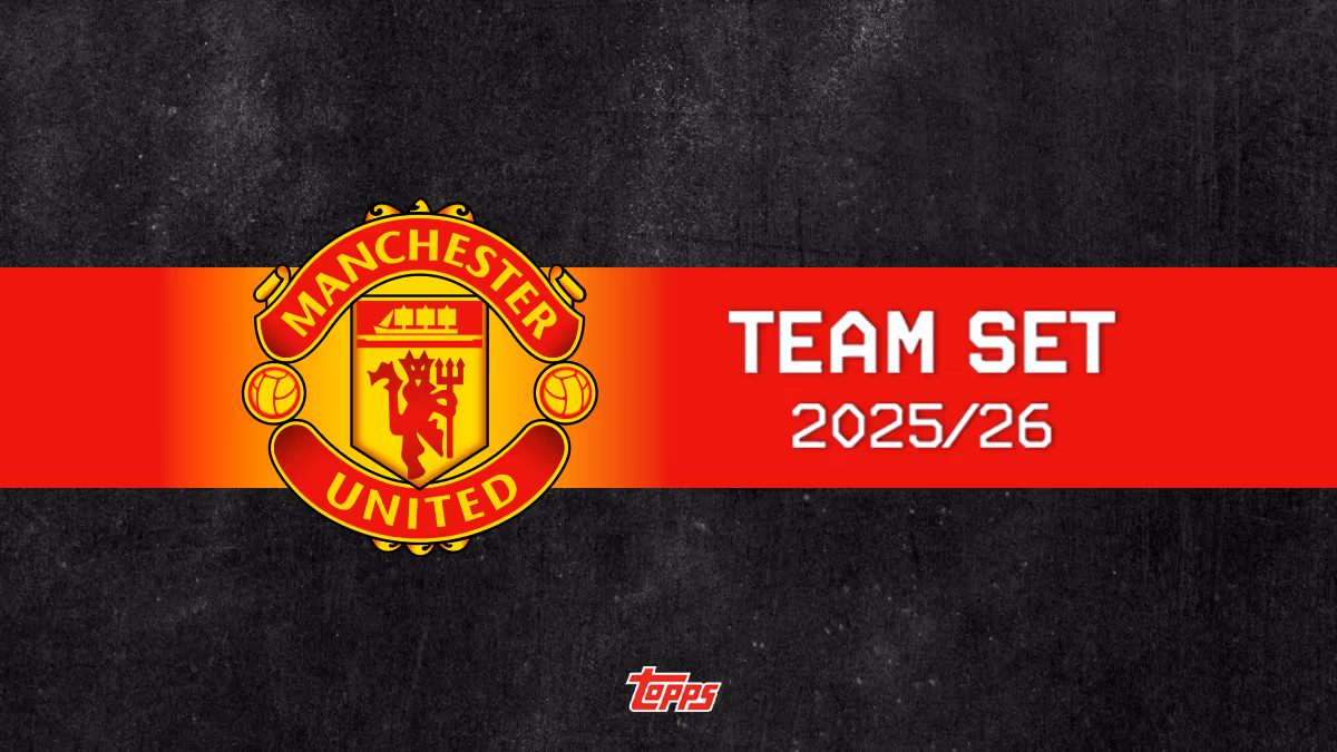 2025-26 TOPPS Manchester United Team Set Soccer Cards - Header