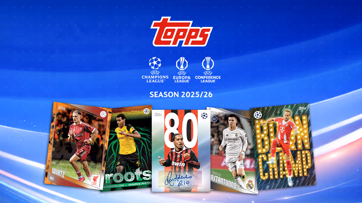 2025-26 TOPPS UEFA Club Competitions Soccer Cards