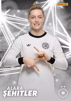 2025 PANINI DFB-Frauen Team-Set Soccer Cards - Rising Stars Insert Card - Alara