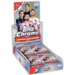 2025 TOPPS Chrome Major League Soccer Cards Hobby Box